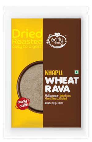 Khapli Wheat Rava, 250g