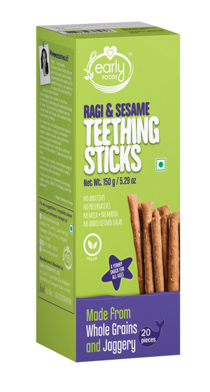 Ragi & Sesame Jaggery Teething Sticks 150g